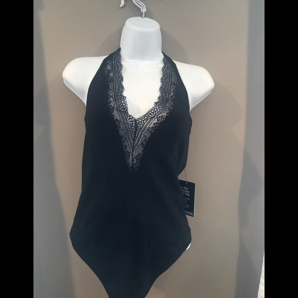 Express Lace, thong bodysuit